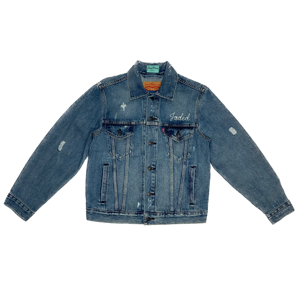 DENIM WEAVE JACKET