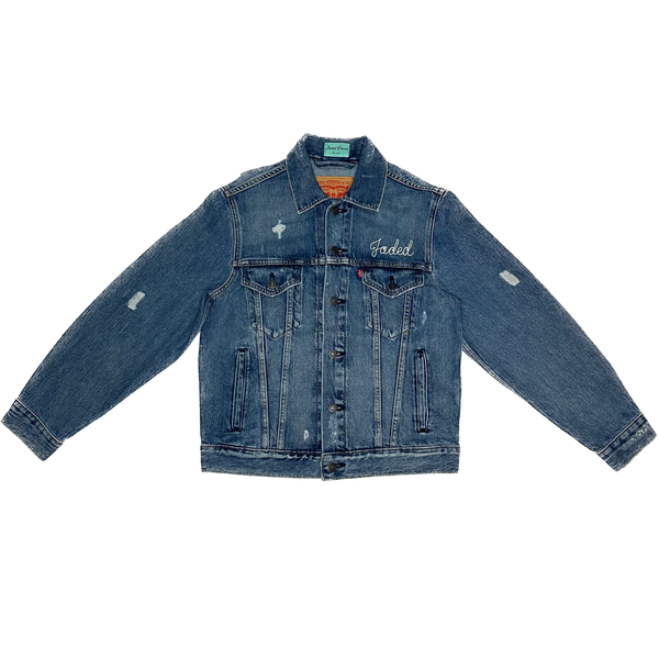 DENIM WEAVE JACKET