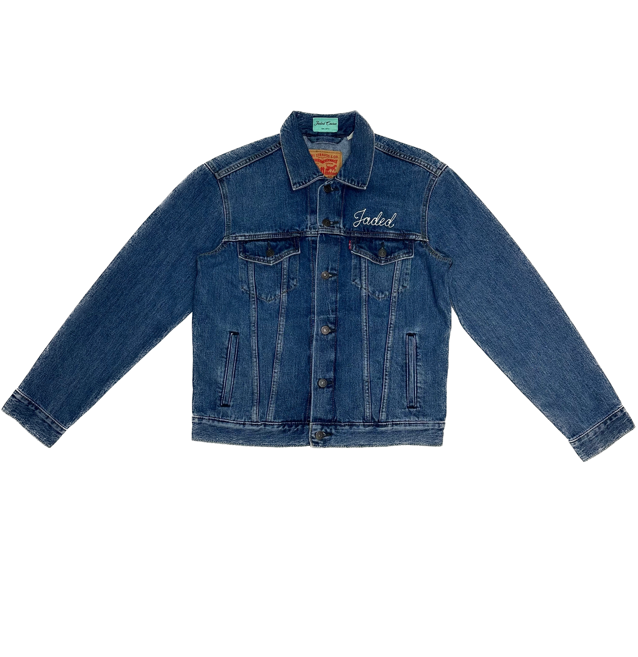 DENIM WEAVE JACKET – Jaded Course