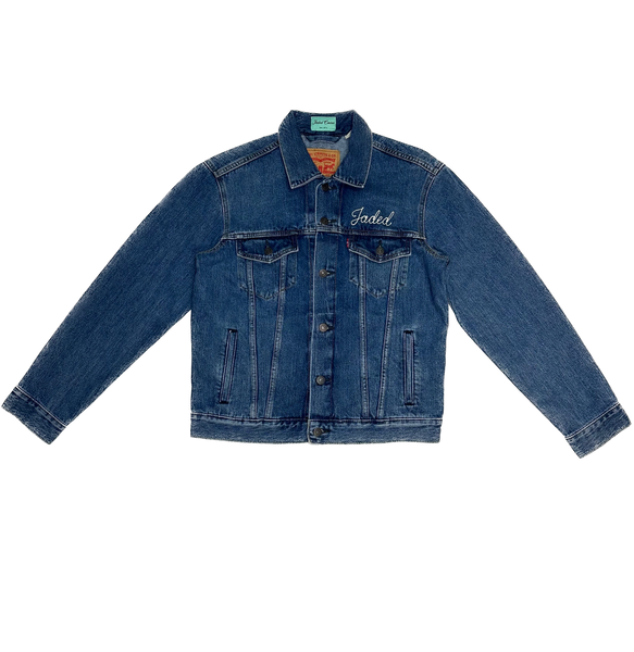 DENIM WEAVE JACKET