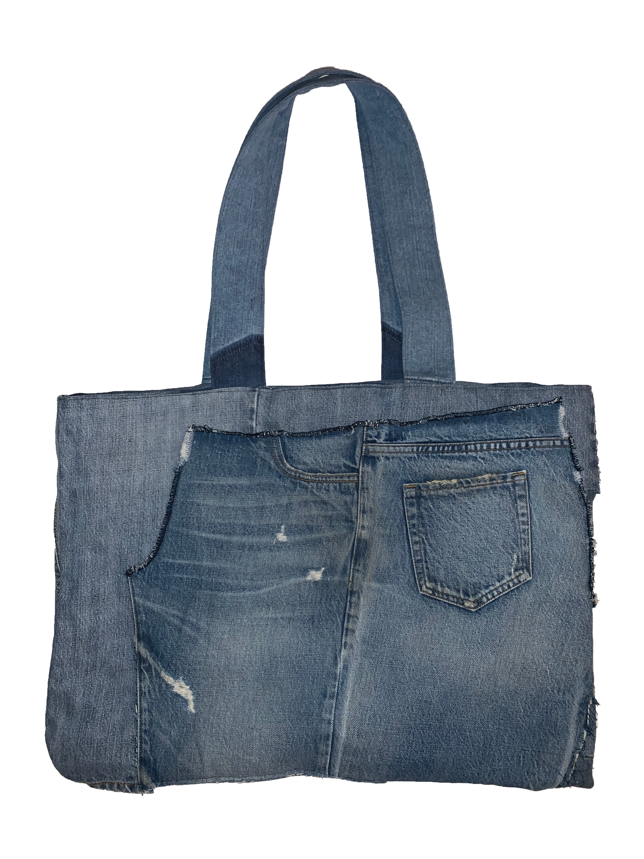 JADED COURSE DENIM TOTE BAG XL – Jaded Course