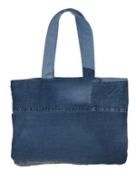 JADED COURSE DENIM TOTE BAG XL