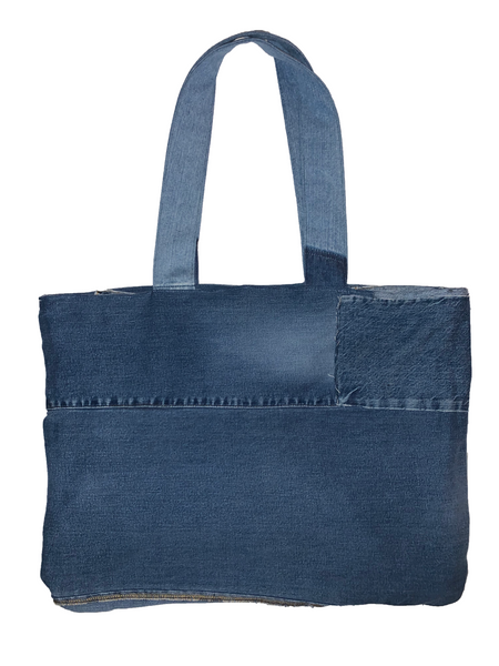 JADED COURSE DENIM TOTE BAG XL – Jaded Course JADED COURSE DENIM TOTE BAG XL – Jaded Course