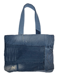 JADED COURSE DENIM TOTE BAG XL